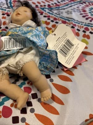 GIGO Toys My Pals Happy Kids Doll Bean Bag Girl 8" Vintage 97925 - Thumbnail 3
