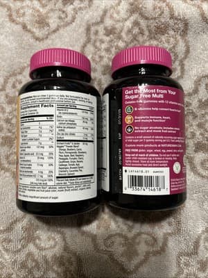 2 Pack Nature's Way Alive! Women's Gummy Multi-Vitamin Exp 7/31/25 - Thumbnail 2