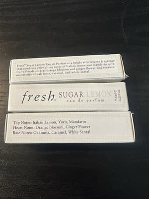 3 X FRESH Sugar Eau De Parfum Sample Sprays 7.5 ml/.25oz EACH, New, RARE,VINTAGE - Thumbnail 2