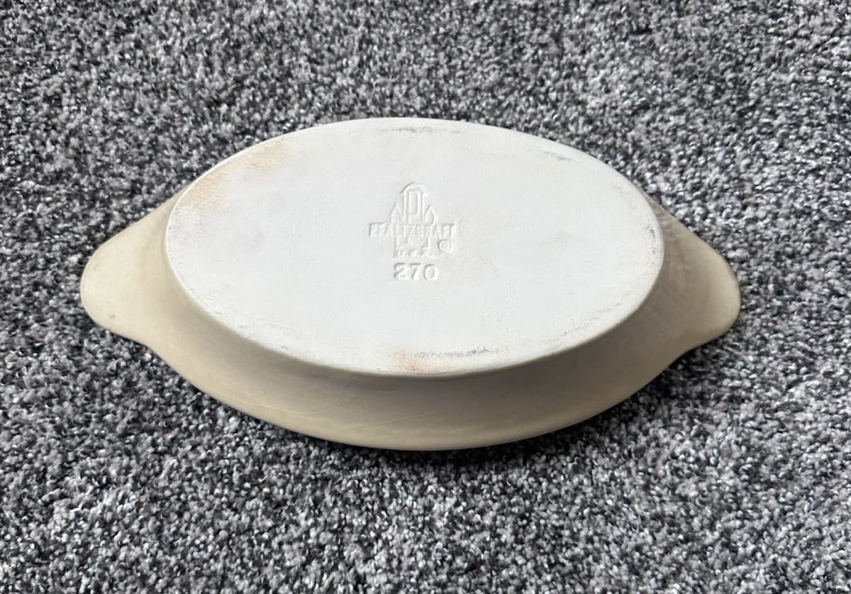 Vintage Pfaltzgraff VILLAGE 22 Oz Au Gratin Dish 11 3/4” #270 USA - Thumbnail 2
