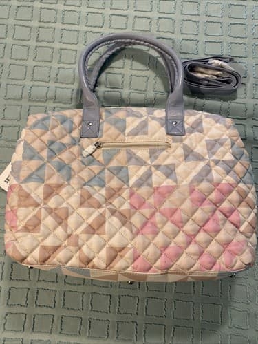 NEW Urban Outfitters Purse Hand Bag Shoulder Pastel Nunoo Bobby Patchwork - Thumbnail 6