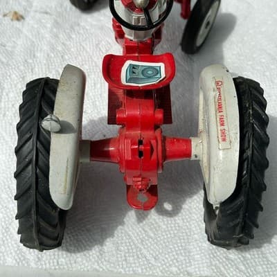 1/12 Toy Hubley Ford 961 Powermaster Tractor Wide Front - Thumbnail 3