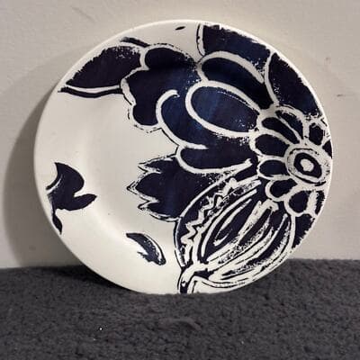 Gien Indigo 6 1/2” Bread & Butter Plate NEW!!