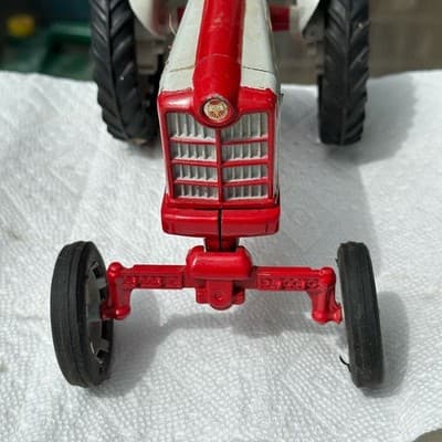1/12 Toy Hubley Ford 961 Powermaster Tractor Wide Front - Thumbnail 4