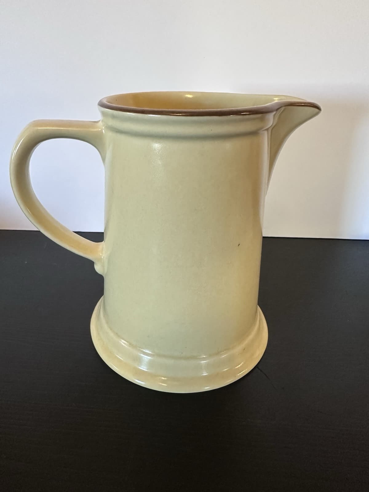 VINTAGE PFALTZGRAFF VILLAGE CERAMIC STONEWARE LARGE WATER JUG PITCHER 2 QUART #4 - Thumbnail 4