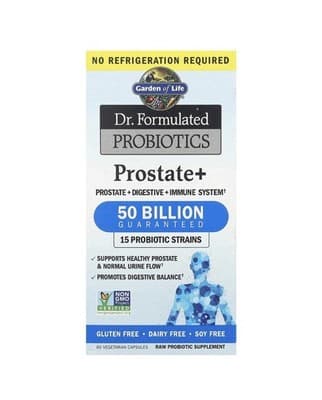 2X Garden of Life Dr. Formulated Probiotics Prostate + 50 BIL 120 Caps 04/26