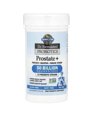 2X Garden of Life Dr. Formulated Probiotics Prostate + 50 BIL 120 Caps 04/26 - Thumbnail 3