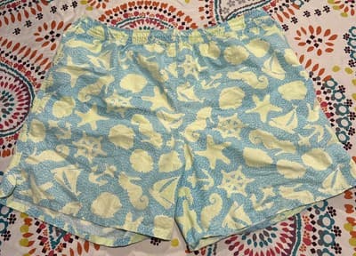 Mens Swim Trunks Lilly Pulitzer Lined Mesh Size XL Board Shorts