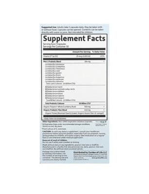 2X Garden of Life Dr. Formulated Probiotics Prostate + 50 BIL 120 Caps 04/26 - Thumbnail 2