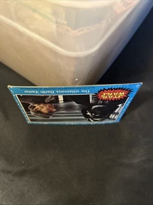 The Villainous Darth Vader - 1977 Topps Star Wars #7 20th Century-Fox Film Corp - Thumbnail 5