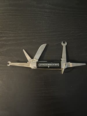 VINTAGE 1960’s STROMBECKER Toy Slot Car POCKET KNIFE MULTI TOOL KIT - Thumbnail 2