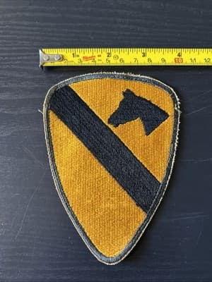 Vintage Military Army Air Force Patches USAF First Air Cavalry Horse