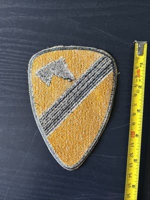 Vintage Military Army Air Force Patches USAF First Air Cavalry Horse - Thumbnail 3