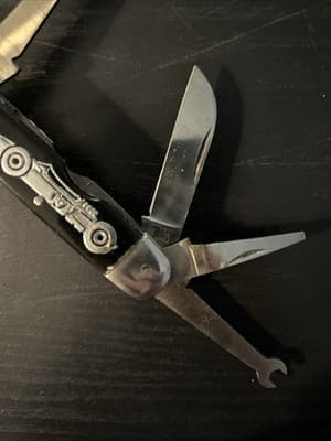 VINTAGE 1960’s STROMBECKER Toy Slot Car POCKET KNIFE MULTI TOOL KIT - Thumbnail 3