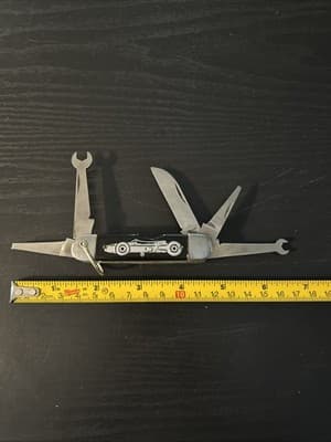 VINTAGE 1960’s STROMBECKER Toy Slot Car POCKET KNIFE MULTI TOOL KIT - Thumbnail 4