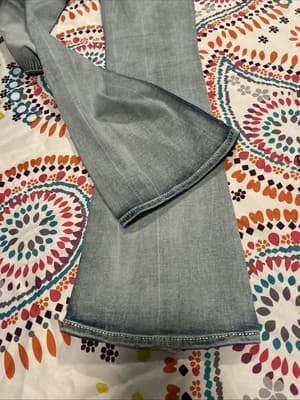 Rock Revival Jeans Size 27 X 32 Brunella Boot Distressed Light Wash - Thumbnail 8