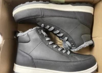 NIB Weatherproof Men's Cold Weather Sneaker Boot Shoes Dark Gray 12 - Thumbnail 3