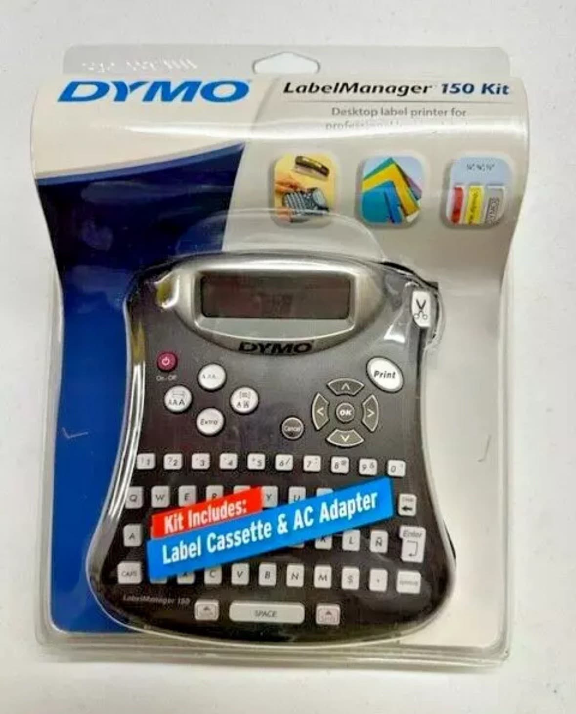 New DYMO Label Maker 150 Kit Cassette Professional Label Manager 150 Kit Sealed