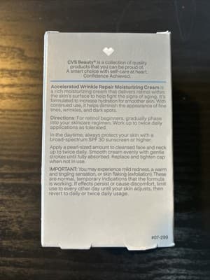 Accelerated Wrinkle Repair Moisturizing Cream Retinol - Thumbnail 3