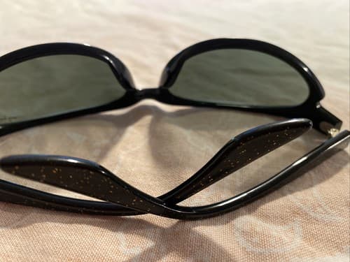VINTAGE B&L RAY BAN W2352 GOLDEN FLASH GLITTERED SKYLINE SUNGLASSES YOAS - Thumbnail 8