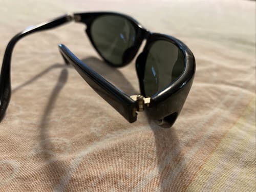 VINTAGE B&L RAY BAN W2352 GOLDEN FLASH GLITTERED SKYLINE SUNGLASSES YOAS - Thumbnail 12