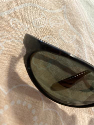 VINTAGE B&L RAY BAN W2352 GOLDEN FLASH GLITTERED SKYLINE SUNGLASSES YOAS - Thumbnail 2