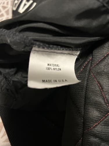 Harley Davidson Bomber Style Jacket With Liner Size Medium Vintage - Thumbnail 9