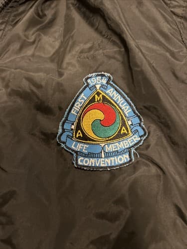Harley Davidson Bomber Style Jacket With Liner Size Medium Vintage - Thumbnail 5