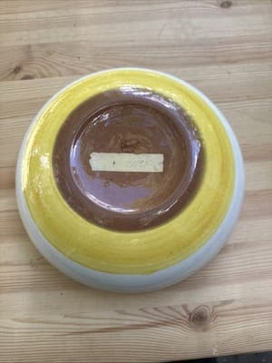 Vintage Stangl “Blueberry” Large Serving Bowl 10” In Diameter - Thumbnail 2