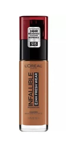 Loreal Infallible 24H Fresh Wear Foundation 1 Oz. 515 - Copper New!