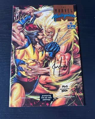 Marvel Masterpieces Poster Comic Book Collection-All Signed - Thumbnail 6
