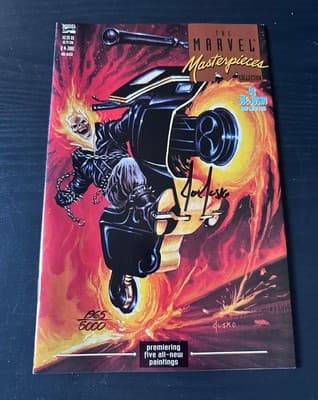 Marvel Masterpieces Poster Comic Book Collection-All Signed - Thumbnail 8