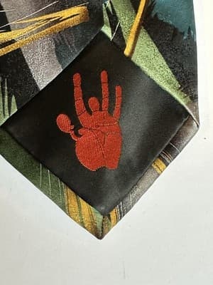 Jerry Garcia Landscape Collectors Edition Artist Proof 2014 Rare XL 63x3 1/2 Tie - Thumbnail 5