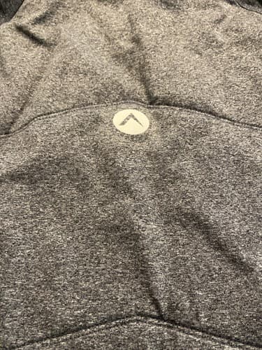 OROS Women's 1/4 Zip Black Pullover Athletic Thin Pad Insulated Sweatshirt XL - Thumbnail 6