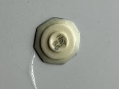 1:24 Scale Natasha Beshenkovsky Hand Painted Floral Dollhouse Miniature Plate’86 - Thumbnail 2