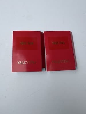 2 Valentino Voce Viva Fragrance 1.2 ml 0.04 fl oz Eau de Parfum Sample Spray New
