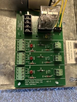 Argo Switching Relay 3 Zone Valve Controller Argo Z157 AZ-3 For Circulators 120v - Thumbnail 2