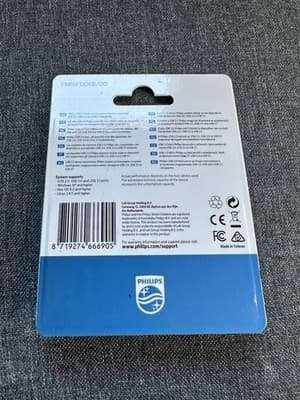 Philips Vivid Edition USB 2.0 Flash Drive 16GB High Speed Blue Swivel Brand New! - Thumbnail 2