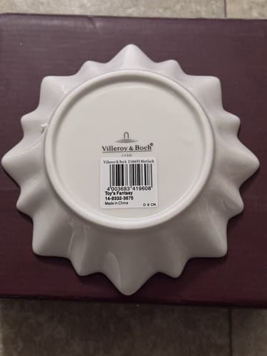 4 VILLEROY & BOCH TOY'S FANTASY CHRISTMAS BOWLS 6.75" - Thumbnail 7