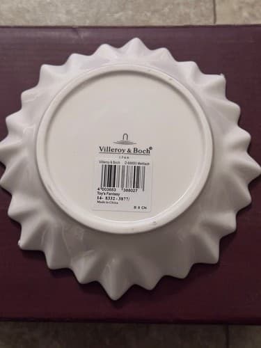 4 VILLEROY & BOCH TOY'S FANTASY CHRISTMAS BOWLS 6.75" - Thumbnail 5