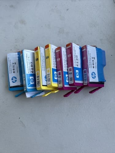 Genuine New Hp 920 Ink Magenta Cyan Yellow Mixed Lot Of 7 - Thumbnail 2
