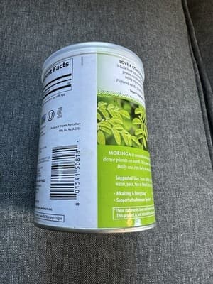 Organic India Moringa Powder Green Superfood - Certified Organic 8 oz Ex 05/29 - Thumbnail 5