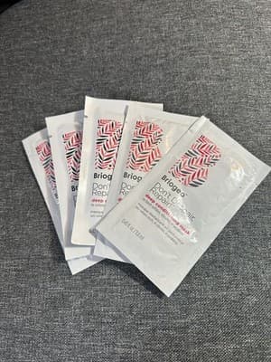 2oz Total - Briogeo Don't Despair Repair Deep Conditioning Hair Mask Sample x 5