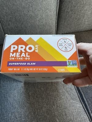 ProBar Meal On-the-Go Bar Peanut Butter Chocolate Chip 12 bars - Thumbnail 2