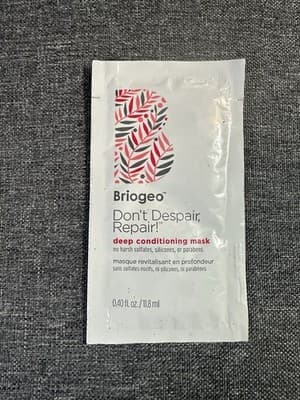 2oz Total - Briogeo Don't Despair Repair Deep Conditioning Hair Mask Sample x 5 - Thumbnail 2