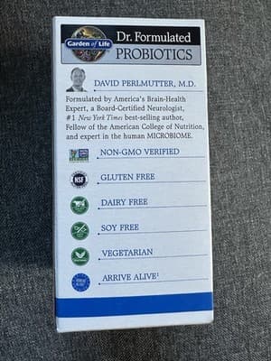 Garden of Life Dr. Formulated Probiotics OnceDaily Men’s 50 Billion 30 Veg Caps - Thumbnail 3