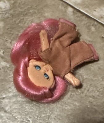 Vintage Flatsy Mini Bendable Poseable Girl Dolls 1970 Ideal VTG - Thumbnail 2