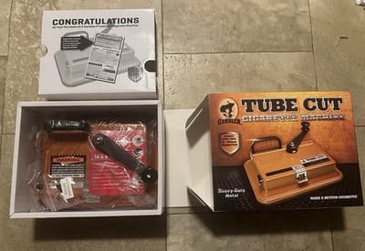 TUBE CUT Cigarette Making Machine Regular Kings 100mm 100s Gambler - Thumbnail 2