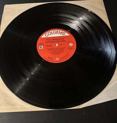 THE MONKEES HEADQUARTERS 12" LP VG+ VINYL RECORD COLGEMS 1967 - Thumbnail 5