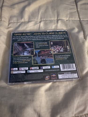 Die Hard Trilogy (Sony Playstation 1, 1996 PS1) CIB Complete In Box - Thumbnail 2